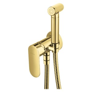 DEANTE Bateria bidetowa podtynkowa ALPINIA złota