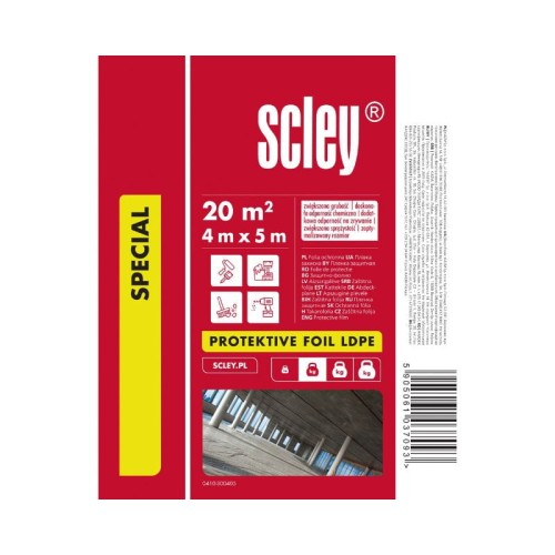 SCLEY Folia ochronna LDPE 4m x 5m Special