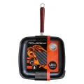 FLORINA Patelnia Grill Carbon 24x26 cm prostokątna