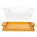 FLORINA Naczynie ceramiczne Modeno 26 cm kwadratowe