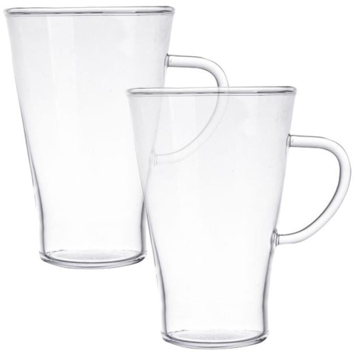 FLORINA Szklanki do latte Termisil 2x400 ml