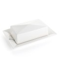 FLORINA Maselniczka Alta Duo porcelanowa biała