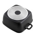 FLORINA Garnek aluminiowy Chef kwadratowy 24 x 24 x 10,9 cm 4,6 l