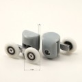 DEANTE Rolki górne podwójne do szyb 5 mm - FI 25 mm