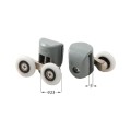 DEANTE Rolki górne podwójne do szyb 5 mm - FI 23 mm