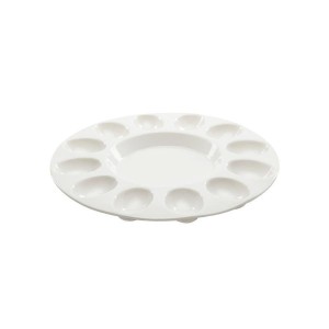 FLORINA Talerz do jaj porcelanowy Premium