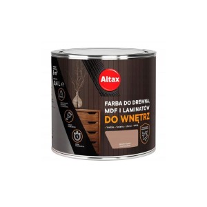 ALTAX Farba do drewna, MDF i laminatów 0,4L beżowy półmat