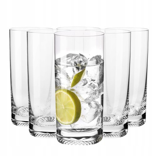 FLORINA Wysokie szklanki KROSNO Mixology 6x350ml sun