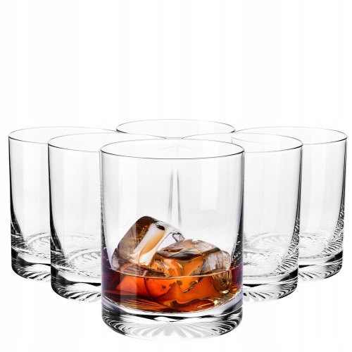 FLORINA Szklanki do whisky KROSNO Mixology 6x300ml sun