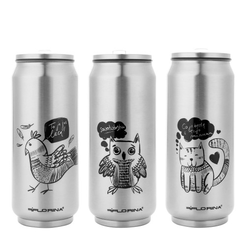 FLORINA Kubek termiczny Funny Farm 350 ml