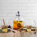 FLORINA Kubek szklany na korkowej podstawce W1 240 ml