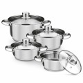 TADAR Zestaw garnków nierdzewnych Selva 8 elementów