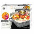 Konighoffer Garnek ceramiczny Kingstone 24 cm 4,9 l kwadratowy z aromatyzerem