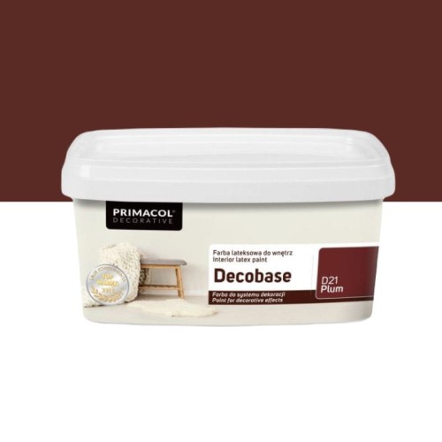 PRIMACOL Farba Decobase 1 l plum D21