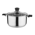 GALICJA Garnek z pokrywką 22 cm 4,6L Novita