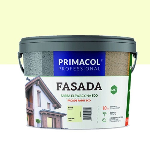 Primacol Fasada Eco Farba Elewacyjna Waniliowy 9L