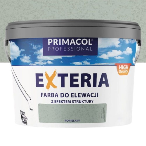 PRIMACOL Elewacyjna farba strukturalna EXTERIA popielata 9L