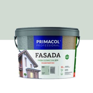 Primacol Fasada Eco Farba Elewacyjna Popielaty 4,5L