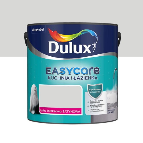 Dulux Easycare Kuchnia &amp; Łazienka Designerski Szary satyna 2,5L