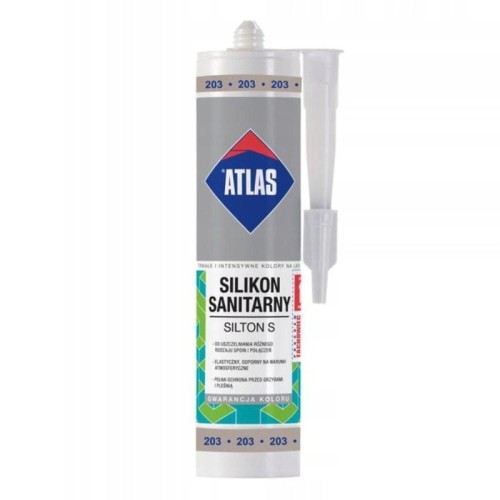 ATLAS Silikon Silton S 203 stalowy 280 ml