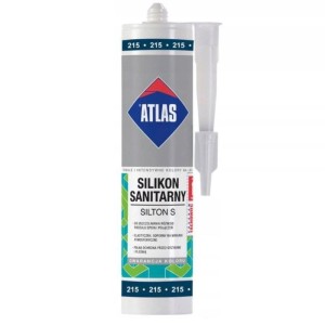 ATLAS Silikon Silton S 215 atramentowy 280 ml