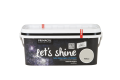 PRIMACOL DECORATIVE Farba Let's shine 2 l Makau - Farba z brokatem