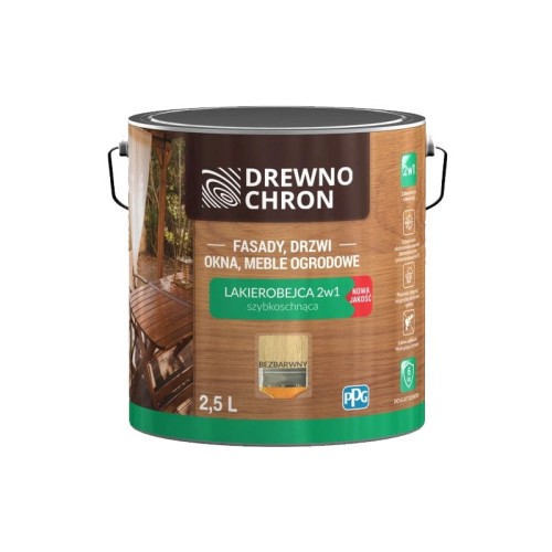 DREWNOCHRON LAKIEROBEJCA 2w1 bezbarwny 2,5L
