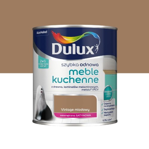 Farba DULUX szybka odnowa Meble Kuchenne Vintage Miodowy 0,75L