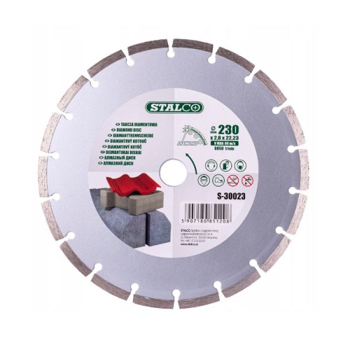 STALCO Tarcza diamentowa Standard 230 mm S-30023