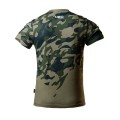 NEO TOOLS T-Shirt bawełniany CAMO moro S