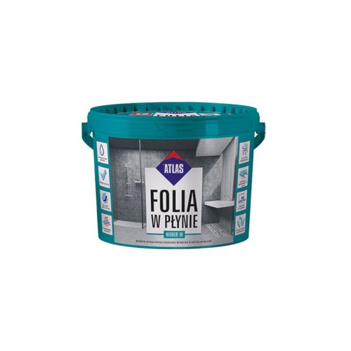 ATLAS WODER W Elastyczna hydroizolacja jednoskładnikowa 10 kg
