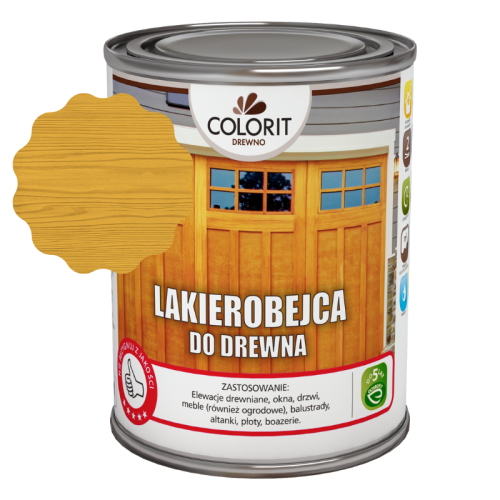 COLORIT Lakierobejca do drewna SOSNA 750 ML