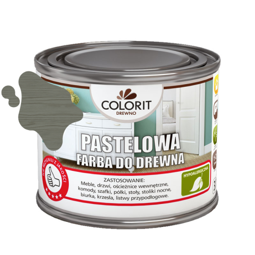 Colorit Pastelowa Farba Do Drewna Polarny Zmierzch 375 ml