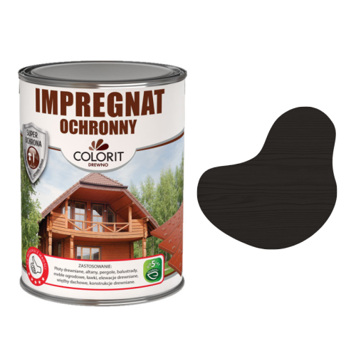 Colorit Impregnat Ochronny Wodny Heban 750Ml