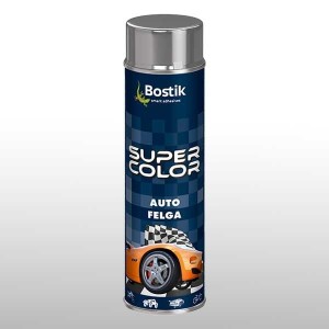 BOSTIK Super Color Auto Felga Srebrny połysk 500 ml