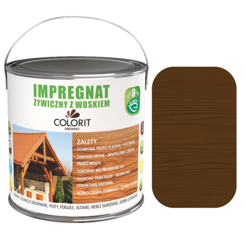 COLORIT Impregnat żywiczny z woskiem PALISANDER 2,5L