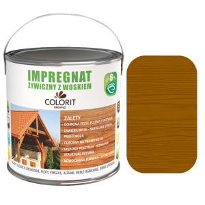 COLORIT Impregnat żywiczny z woskiem ORZECH 2,5L