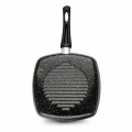 TADAR Patelnia grillowa 26 cm Marmara Black