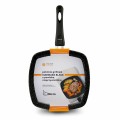 TADAR Patelnia grillowa 26 cm Marmara Black