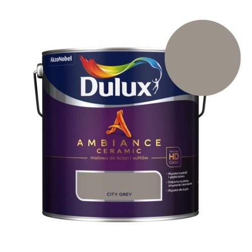 DULUX Farba Ambiance Ceramic City Grey 2,5L