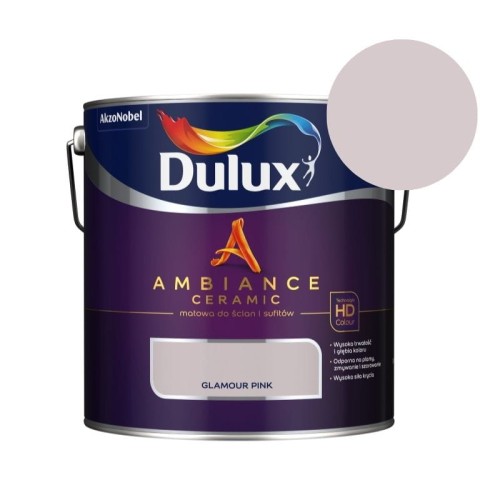 DULUX Farba Ambiance Ceramic Glamour Pink 2,5L