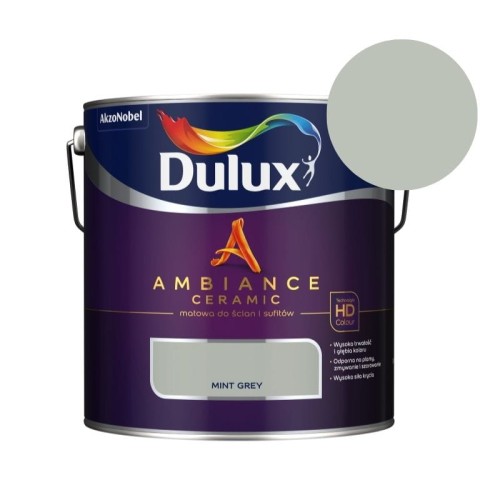 DULUX Farba Ambiance Ceramic Mint Grey 2,5L