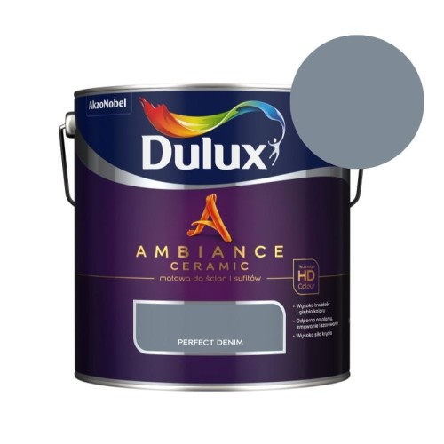 DULUX Farba Ambiance Ceramic Perfect Denim 2,5L