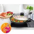 KONIGHOFFER Patelnia głęboka CORVOS 24 cm z pokrywką