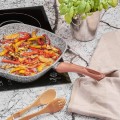 KONIGHOFFER Patelnia grillowa 28 cm VENGA granitowa