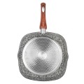 KONIGHOFFER Patelnia grillowa 28 cm VENGA granitowa