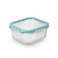 KONIGHOFFER Komplet szklanych pojemników na żywność 3 szt. kwadratowe