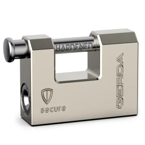 GERDA Kłódka wzmocniona trzpieniowa SECURE  80 mm