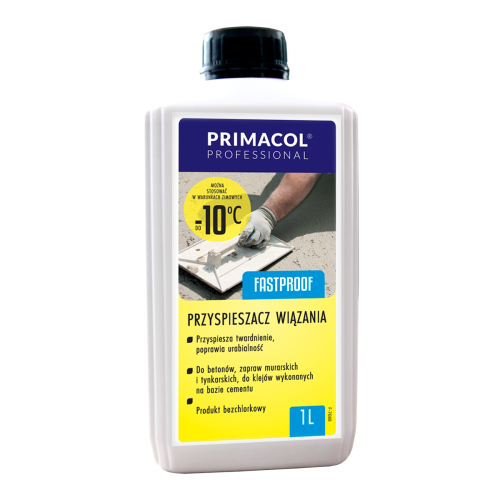 PRIMACOL Przyspieszacz wiązania betonu Fastproof 1L