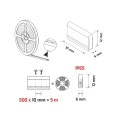 DESIGN LIGHT Taśma LED Neon Flex biała zimna 5m 11W/m